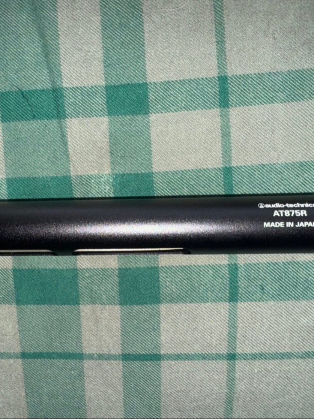 Audio-Technica AT875R Short Shotgun Condenser Microphone with Foam Windscreen +